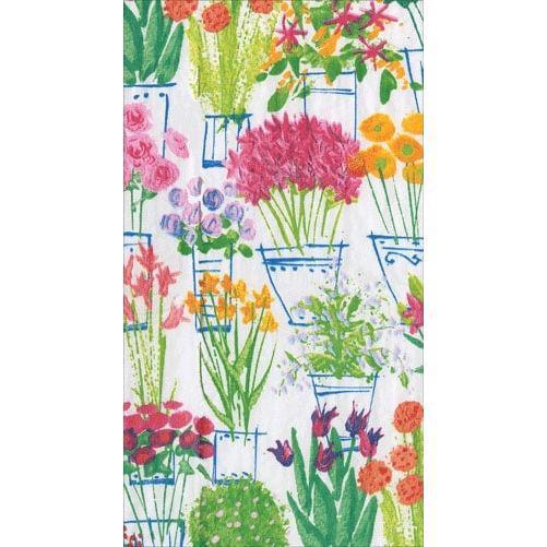 Flower Market Guest Towel Napkin